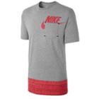Nike Futura Tech Pack T-shirt - Mens - Dark Grey Heather/dark Grey Heather/laser Crimson