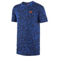 Nike Glory Top Hybrid T-shirt - Mens - Gmae Royal/midnight Navy/electro Orange