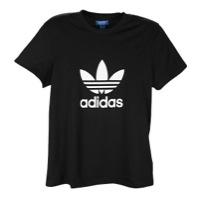 Adidas Originals Trefoil S/s Logo T-shirt - Mens - Black/white