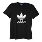 Adidas Originals Trefoil S/s Logo T-shirt - Mens - Black/white