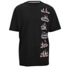 Jordan Aj Lines T-shirt - Mens - Black/white