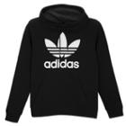 Adidas Originals Raglan Trefoil Fleece Hoodie - Mens - Black