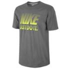 Nike Jdi T-shirt - Mens - Medium Ash/fierce Green