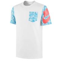 Nike Chaos Cube T-shirt - Mens - White/bright Crimson