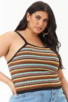 Forever21 Plus Size Striped Cami