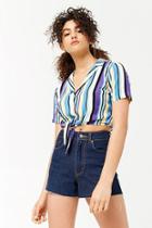Forever21 Raw-cut Denim Shorts
