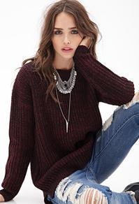 Forever21 Oversized Fisherman Sweater