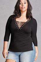 Forever21 Plus Size Strappy Dolman Top