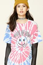 Forever21 Women's  Tie-dye State Of Mind Tee