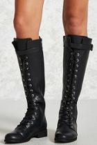 Forever21 Knee-high Combat Boots