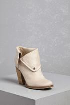 Forever21 Sbicca Faux Suede Heel Boots