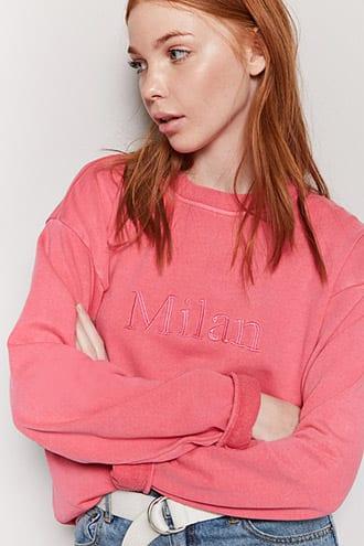 Forever21 Milan Graphic Sweatshirt