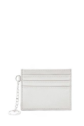 Forever21 Silver Card Slot Coin Purse