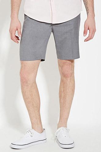21 Men Men's  Textured Woven Shorts