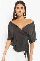 Forever21 Self-tie Wrap Top