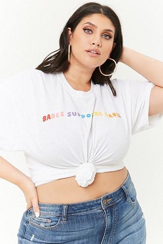 Forever21 Plus Size The Style Club Babes Tee
