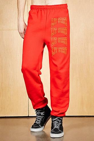 Forever21 Human Condition Lit Sweatpants