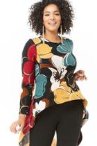 Forever21 Plus Size Floral High-low Tunic