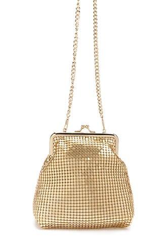 Forever21 Metallic Chainmail Bag