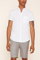 21 Men Men's  Linear Pattern Shirt