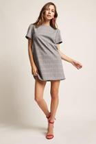 Forever21 Glen Plaid Shift Dress