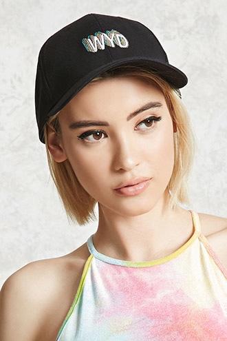 Forever21 Wyd 3-d Graphic Baseball Cap