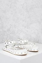 Forever21 Studded Faux Leather Flatforms