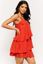 Forever21 Tiered-flounce Mini Homecoming Dress