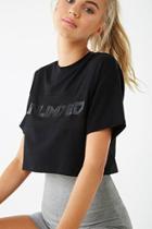 Forever21 Active Unlimited Graphic Crop Top