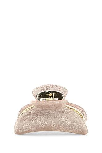 Forever21 Glittery Floral Claw Hair Clip