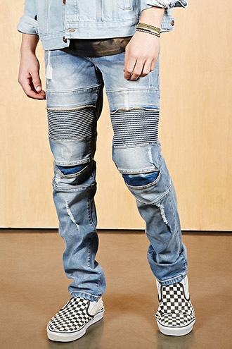 Forever21 Kayden K Moto Jeans
