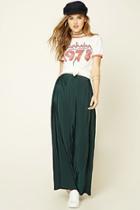Forever21 Accordion-pleated Maxi Skirt