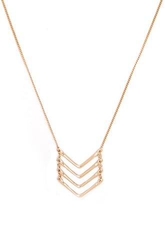Forever21 Chevron Longline Necklace