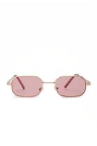 Forever21 Colored Lens Rectangle Sunglasses