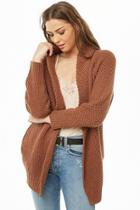 Forever21 Seed Knit Open-front Cardigan