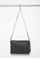Forever21 Oversized Crossbody Pouch (hunter Green)