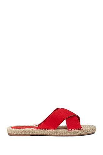 Forever21 Crisscross Espadrille Sandals