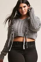 Forever21 Plus Size Cable Knit Sweater