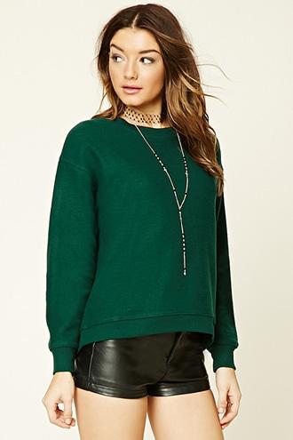 Forever21 Women's Fleece Sweatshirt