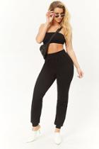 Forever21 Cropped Tube Top & Sweatpants Set