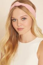 Forever21 Knotted Ribbed Headwrap