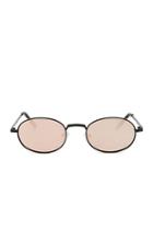 Forever21 Premium Mirrored Oval Sunglasses