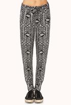 Forever21 Paisley Pop Woven Trousers