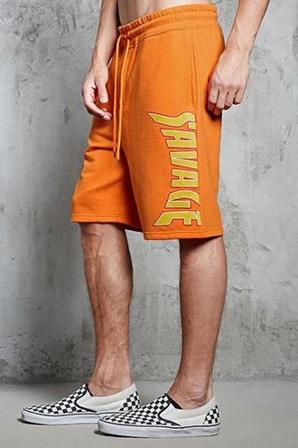 Forever21 Savage French Terry Shorts