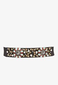 Forever21 Bejeweled Waist Belt