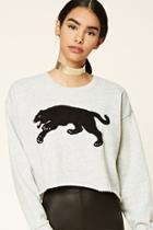 Forever21 Panther Graphic Sweatshirt