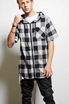 21 Men Men's  Victorious Hooded Flannel Shirt