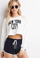 Forever21 New York City Raglan Sweatshirt