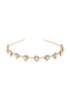 Forever21 Hammered Faux Pearl Headband