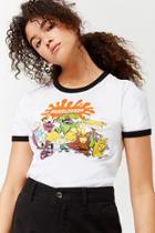 Forever21 Rugrats Graphic Ringer Tee